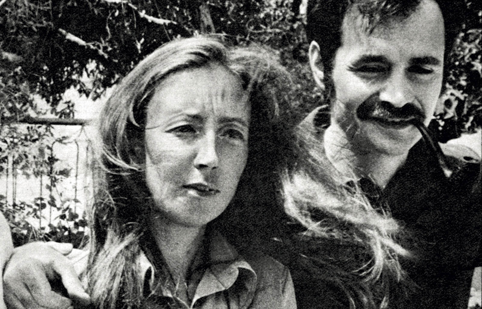 Oriana Fallaci e il compagno Alexandros Panagulis