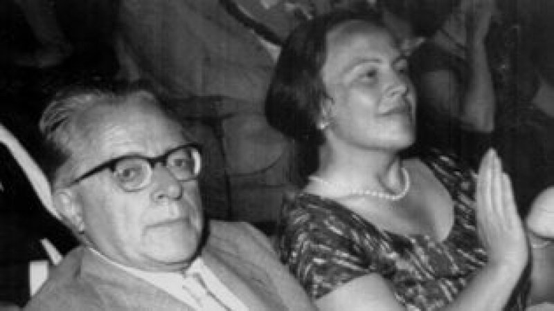 Nilde Iotti e Palmiro Togliatti