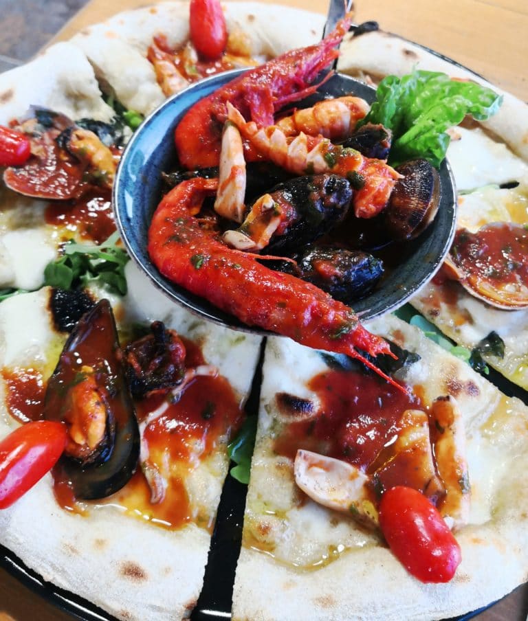 pizza frutti di mare